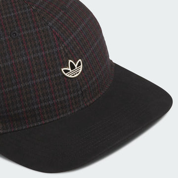 adidas Originals Houndstooth Cap - Dark Grey Carbon
