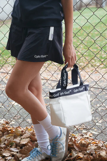 Cph/Golf Logo Tape Cart Bag - Navy
