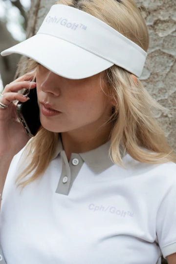 Cph/Golf (Womens) Visor Cap - White