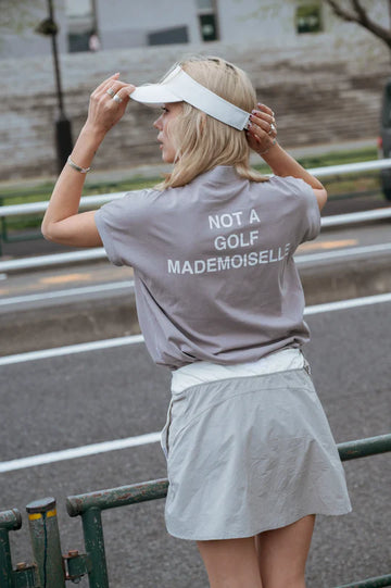 Cph/Golf Women Mock Neck S/S Tee - White