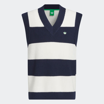 adidas Originals Oversized Vest - Navy/White