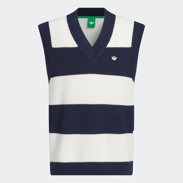 adidas Originals Oversized Vest - Navy/White