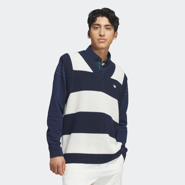 adidas Originals Oversized Vest - Navy/White