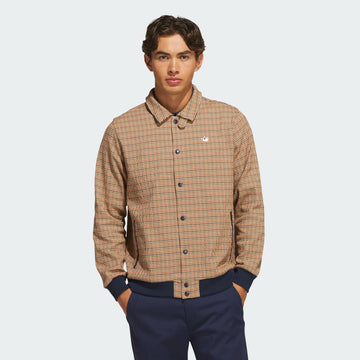 adidas Houndstooth Jacket - Shadow Brown