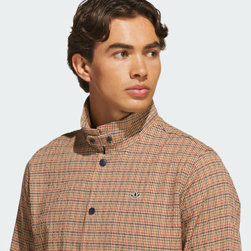 adidas Houndstooth Jacket - Shadow Brown