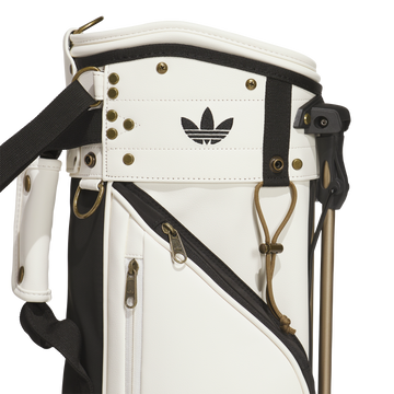 adidas Originals Golf Double Strap Stand Bag - Chalk White