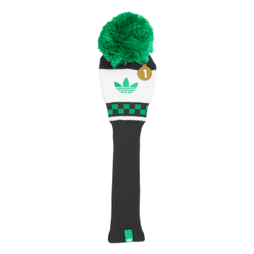 adidas Originals Golf Driver Headcover - Black/ White/ Green