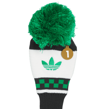 adidas Originals Golf Driver Headcover - Black/ White/ Green