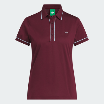 adidas Originals F Solid Polo - Maroon