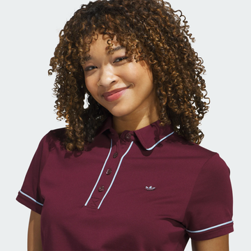 adidas Originals F Solid Polo - Maroon