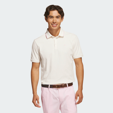 adidas Twistknit Trefoil Polo - Chalk White