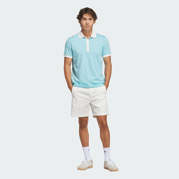 adidas Originals All Over Trefoil Polo with Stripe