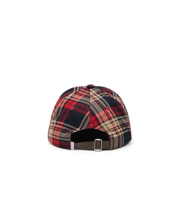 Left of Field Golf Heritage Plaid Cap - Red