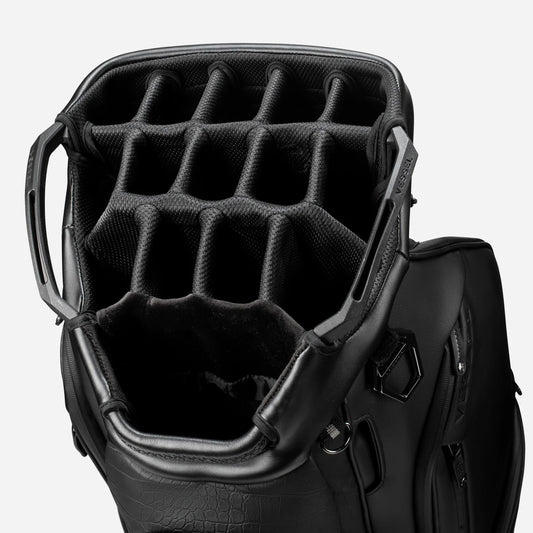 Vessel Lux Golf Cart Bag 14-Way Croc