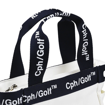Cph/Golf Logo Tape Cart Bag - Navy