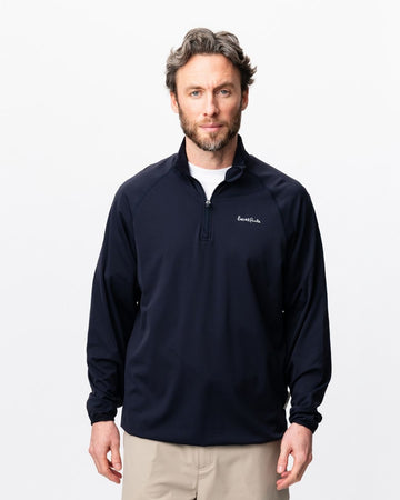 Local Rule Midlayer Q-zip - Navy, front