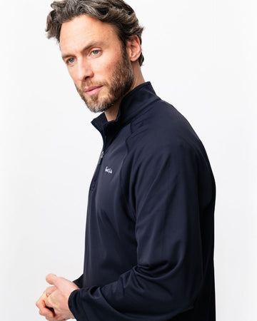 Local Rule Midlayer Q-zip - Navy, side