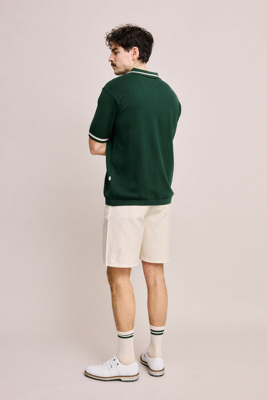 Local Rule Knit Polo Green