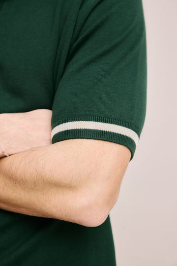 Local Rule Knit Polo Green