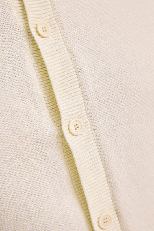 Local Rule Knit Polo Off-White