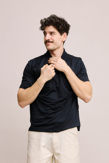 Local Rule Tech Polo Navy