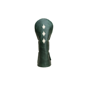 Golden Soul Golf - Loxley Fairway Head Cover Leather - Green