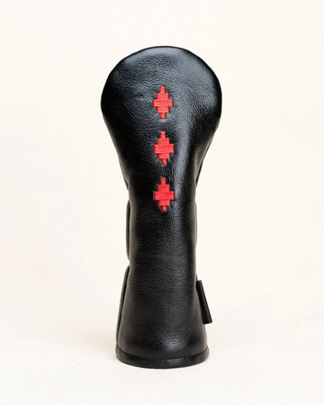 Golden Soul Golf - Bramfell Fairway Head Cover Leather - Black