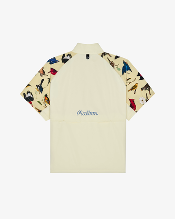 Malbon Golf Birds Of Georgia - Blue Jay Wind Shirt