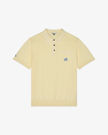 Malbon Golf Birds Of Georgia - Blue Jay Knit Polo