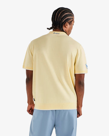 Malbon Golf Birds Of Georgia - Blue Jay Knit Polo