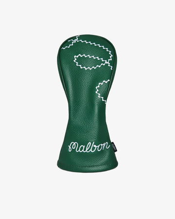 Malbon Waves Wood Cover - Garden Green