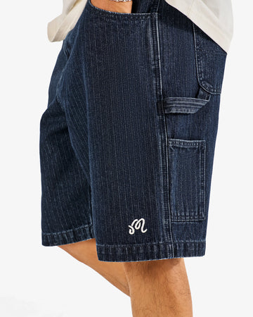 Malbon Foreman Short - Blueberry