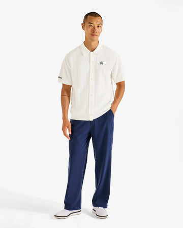 Malbon Crosscut Polo - Ivory