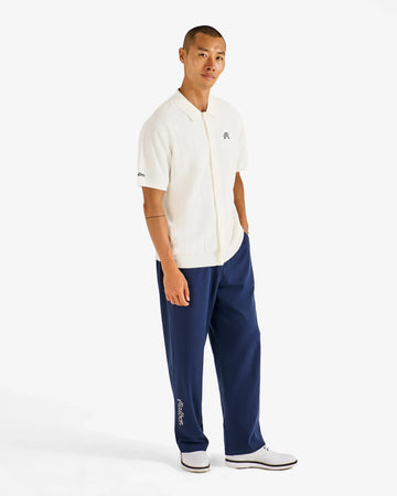 Malbon Crosscut Polo - Ivory