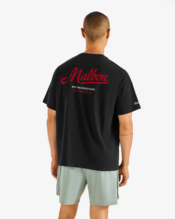 Malbon Bermuda Benchmark Tee - Black
