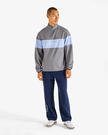 Malbon Horizon Pullover - Black Chambray