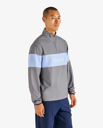 Malbon Horizon Pullover - Black Chambray