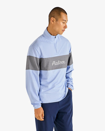 Malbon Horizon Pullover - Blue Chambray