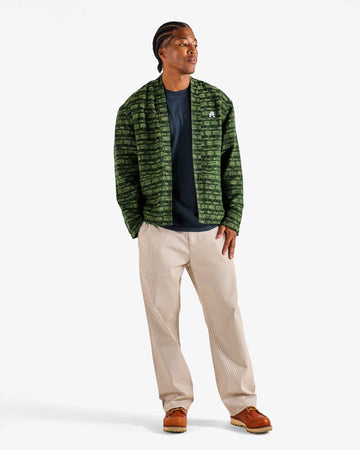 Malbon Grounds Reversible Jacket - Brown