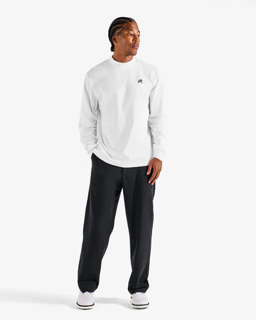Malbon Upland Mockneck Tee - White