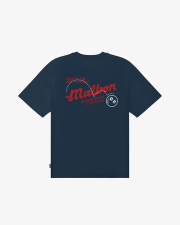 Malbon Vista Demand Tee - Blueberry