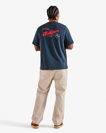 Malbon Vista Demand Tee - Blueberry