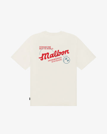 Malbon Vista Demand Tee - Ivory
