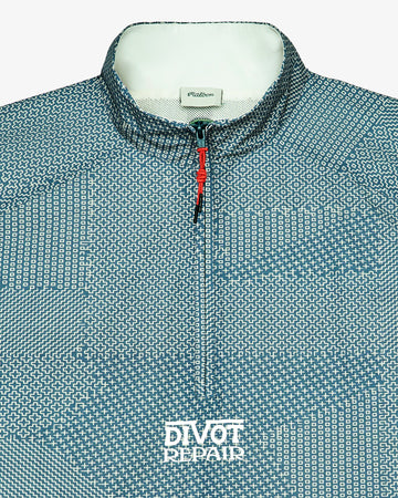 Malbon Divot Repair Windshirt - Denim
