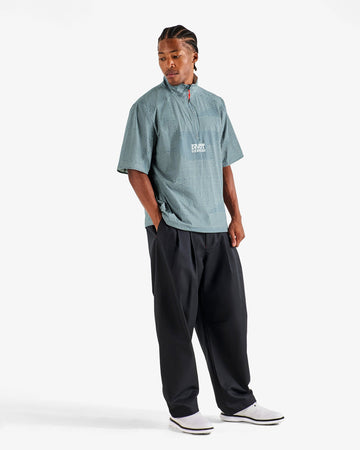 Malbon Divot Repair Windshirt - Denim