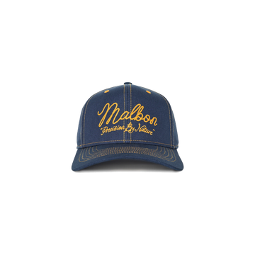 Malbon Precision Snapback - Dusty Navy