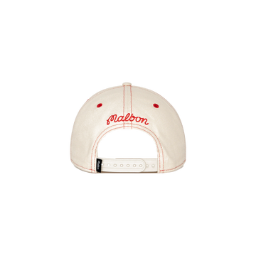 Malbon Precision Snapback - Ivory