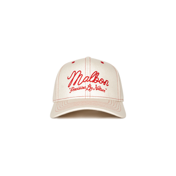 Malbon Precision Snapback - Ivory