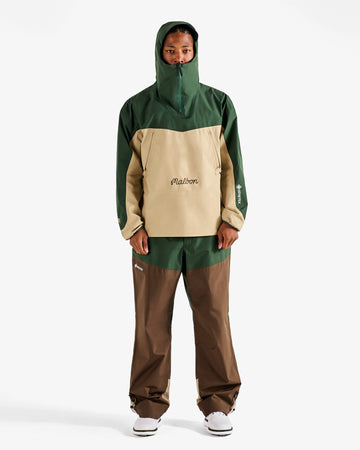 Malbon Dornoch GORE-TEX Terrain Anorak - Moss/Khaki