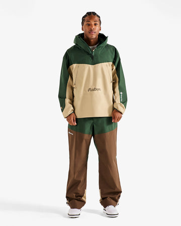 Malbon Dornoch GORE-TEX Field Rain Pant - Dark Earth/Moss